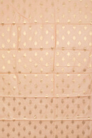 Peach 3-piece Banarasi Silk Salwar Suit Material - Avishya