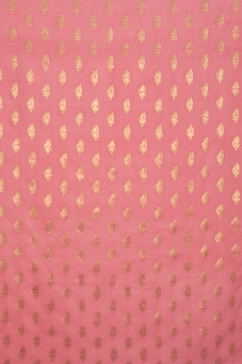 Pink 3-piece Banarasi Silk Salwar Suit Material With Printed Dupatta 10065494