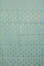 Powder Blue 3-piece Banarasi Silk Salwar Suit Material With Printed Dupatta 10065496