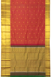 Red Handloom Kanjivaram Silk Saree - Avishya