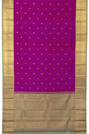 Violet Handloom Kanjivaram Silk Saree - Avishya