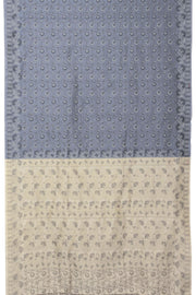 Grey Handloom Himroo Silk Cotton Saree-Avishya