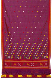 Deep Wine Handloom Assam Silk Saree - Avishya