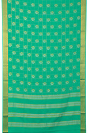 Green Mysore Crepe Silk Saree - Avishya