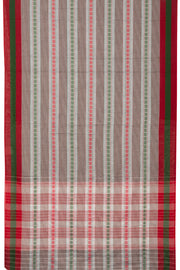 Multi Colour Handloom Dhaniakhali Cotton Saree - Avishya