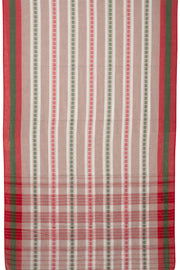 Off White Handloom Dhaniakhali Cotton Saree - Avishya