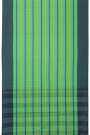 Green Handloom Dhaniakhali Cotton Saree - Avishya