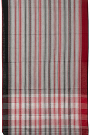 Black Handloom Dhaniakhali Cotton Saree - Avishya