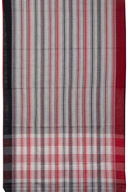 Black Handloom Dhaniakhali Cotton Saree - Avishya