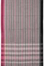 Grey Handloom Dhaniakhali Cotton Saree - Avishya