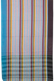 Multi Colour Handloom Dhaniakhali Cotton Saree - Avishya