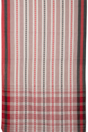 Off White Handloom Dhaniakhali Cotton Saree - Avishya