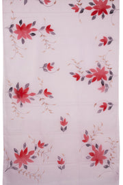 Pink Hand Painted Organza Saree - Avishya