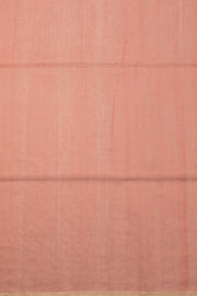 Peach Handwoven Chanderi Saree 10066025
