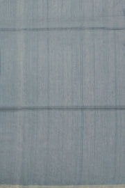 Grey Handwoven Chanderi Saree 10066027