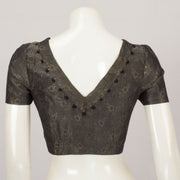 Dark Grey Georgette Blouse - Avishya