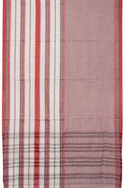 Off White Handloom Dhaniakhali Cotton Saree - Avishya