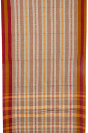 Grey Handloom Dhaniakhali Cotton Saree - Avishya