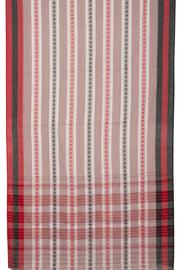 White Handloom Dhaniakhali Cotton Saree - Avishya