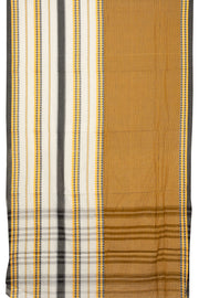 Off White Handloom Dhaniakhali Cotton Saree - Avishya
