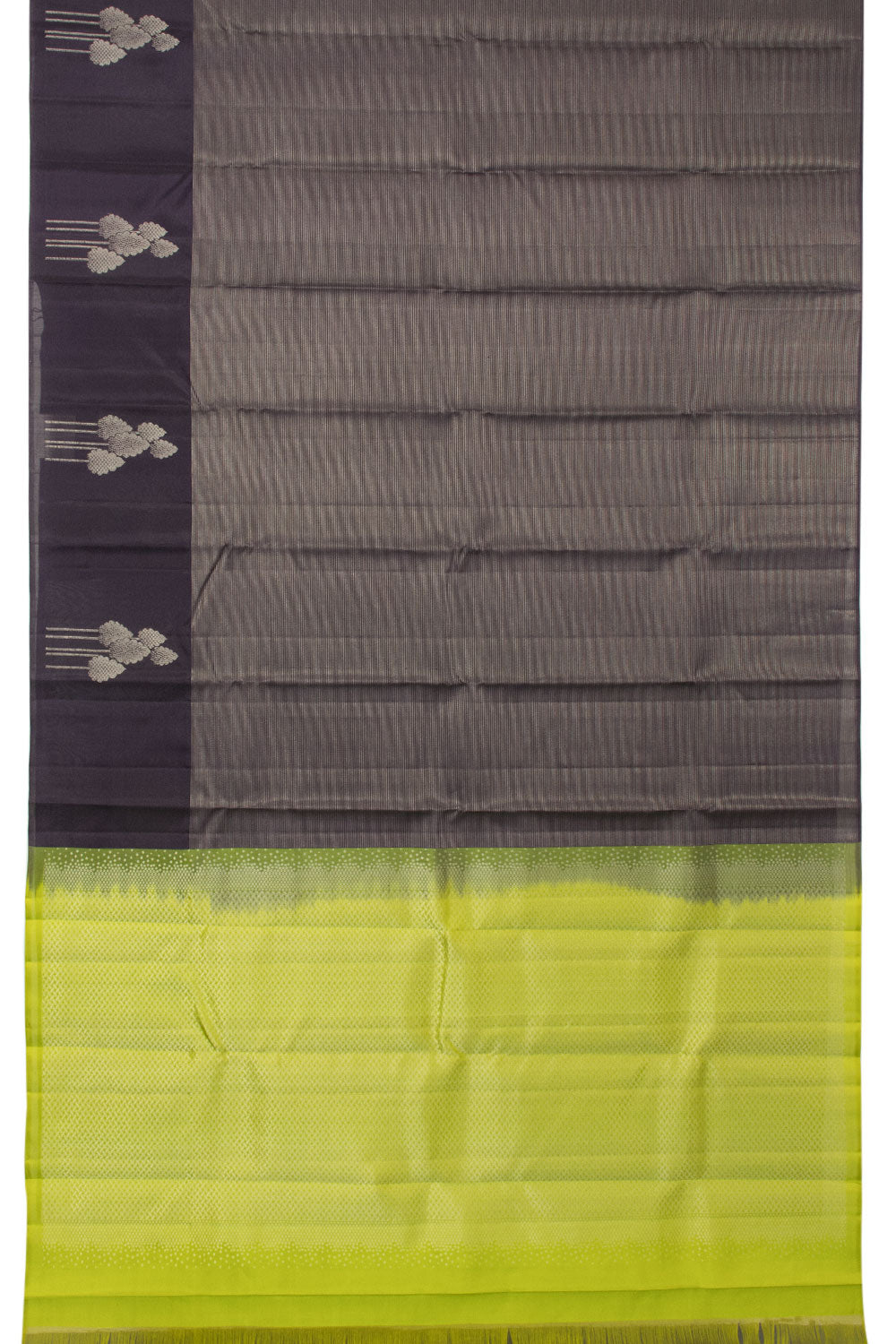 Black Handloom Kanjivaram Soft Silk Saree - Avishya