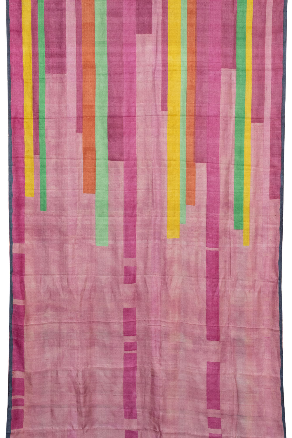 Multi Color Hand painted Tussar silk saree - Avishya