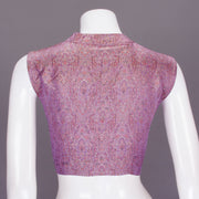 Violet Handcrafted Banarasi Silk Blouse - Avishya
