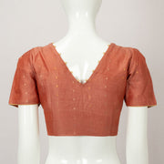 Mauve Pink Handcrafted Chiffon Blouse - Avishya