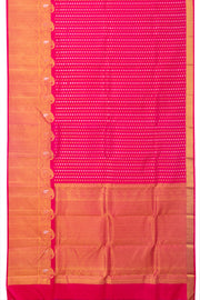 Pink Handloom Bridal Kanjivaram Silk Saree - Avishya