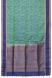Green Handloom Kanjivaram Soft Silk Saree - Avishya
