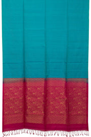 Blue Handloom Kanjivaram Soft Silk Saree  - Avishya
