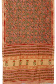 Pink Anokhi Hand Block Printed Saree - Avishya