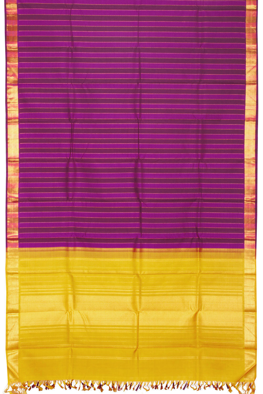 Purple Handloom Kanjivaram Silk Saree 10067559
