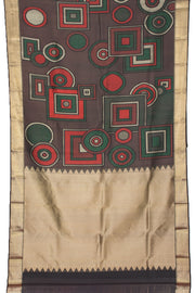 Coffee Brown Handloom Kanjivaram Silk Saree 10067575