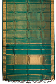 Castleton Green Handloom Kanjivaram silk saree - Avishya