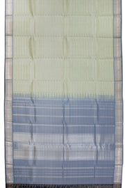 Moss Green Handloom Kanjivaram silk saree - Avishya