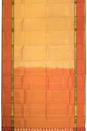 Canary Yellow Handloom Kanjivaram silk saree - Avishya