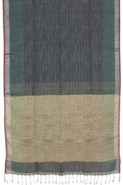 Grey Bengal Cotton Saree - Avishya