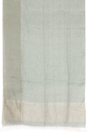 Grey Bengal Cotton Saree - Avishya