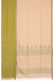 Beige Bengal Cotton Saree - Avishya