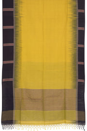 Yellow Bengal Cotton Saree - Avishya