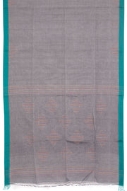 Grey Bengal Cotton Saree - Avishya