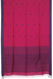 Pink Bengal Cotton Saree - Avishya