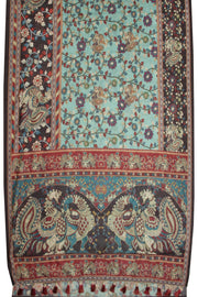 Printed Malai Cotton Kalamkari Saree - Avishya