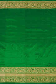 Peach Ikat Pattu Pavadai Material - Avishya