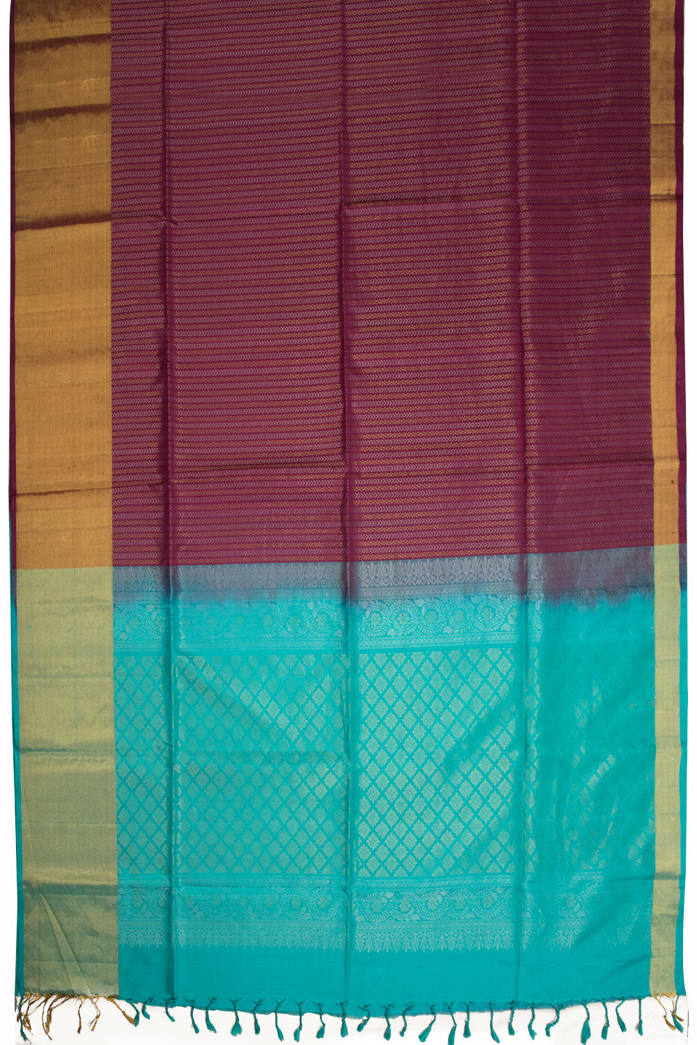 Shiraz Purple Kanjivaram Soft Silk Saree - Avishya
