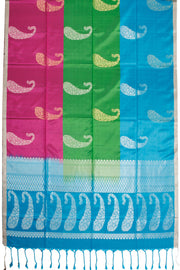 Green Muppagam  Kanjivaram Soft Silk Saree 