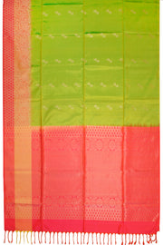 Green Kanjivaram Soft Silk Saree - Avishya