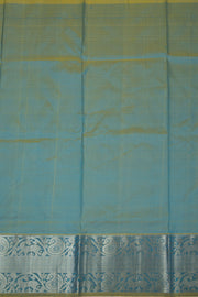 Royal Blue Kanjivaram Pattu Pavadai Material -Avishya