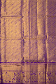 Golden Shade Kanjivaram Pattu Pavadai Material-Avishya